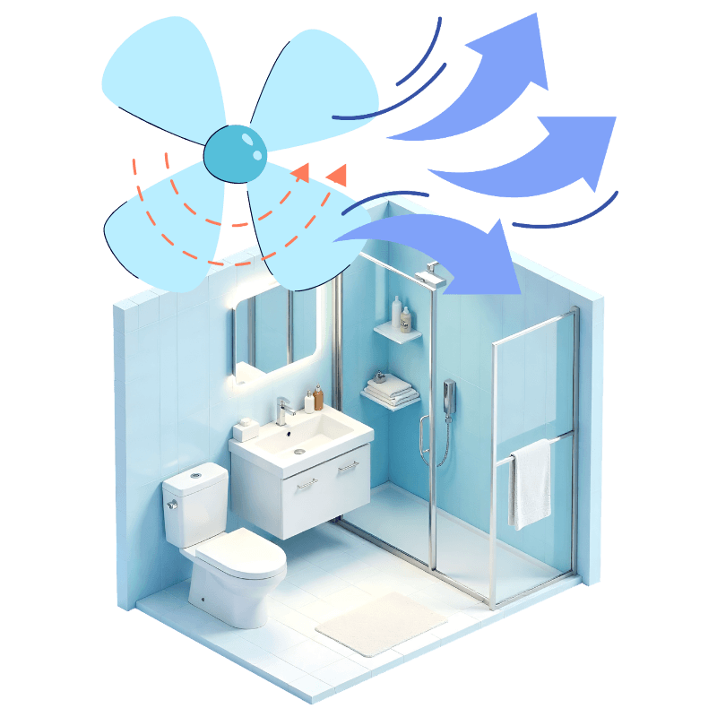 Professional Bathroom Exhaust Fan Installation