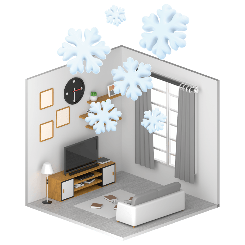 Rooms Take Forever to Warm Up in Winter